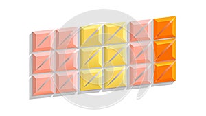 Geometric Honeycomb Grid Pattern Vector for Modern Tech and Design Projects, vector design Generative AI