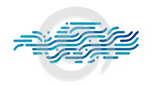 Geometric Intersecting Lines Abstract Grid Pattern Vector, vector design Generative AI