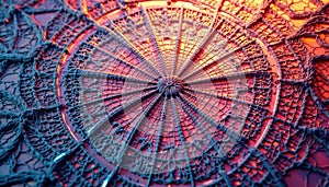 Geometric lace pattern, sharp lines and intersecting shapes creating a complex structure , texture, elegant
