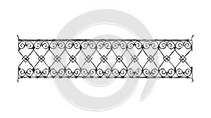 Geometric Lattice Pattern Abstract Interlocking Mesh Design Vector, vector design Generative AI