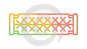 Geometric Lattice Pattern for Modern Abstract Backgrounds, vector design Generative AI