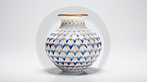 Geometric Lensbaby Velvet 56mm F16 Vase With Delicate Gold Detailing