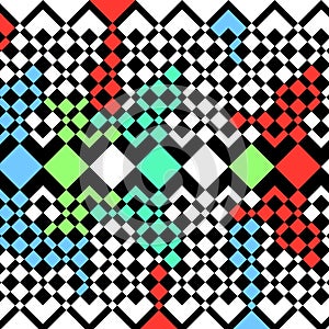 Geometric line multi pattern design,  background,colorful  textile digital design, line abstract light ground
