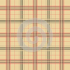 Seamless plaid line pattern design