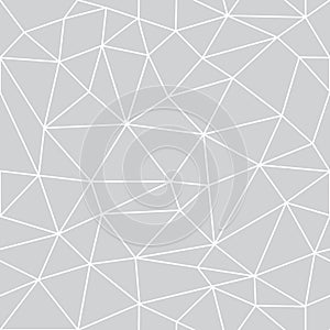 Geometric low poly graphic repeat pattern