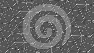 Geometric Low Poly Wireframe Pattern Background