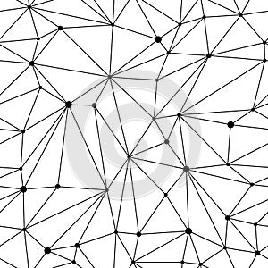 Geometric Mesh Seamless Pattern photo