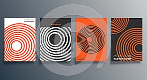 Geometric minimal design for flyer, poster, brochure cover, background, wallpaper, typography, or other printing products