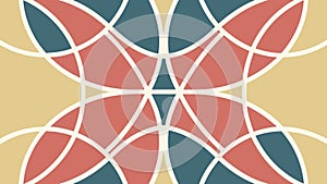 Geometric Mosaic Pattern Vector Design, vector design Generative AI