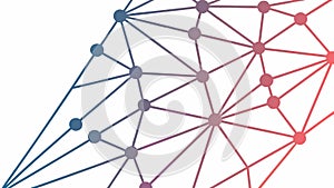 Geometric Network Constellation Vector, vector design Generative AI