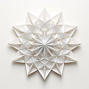 Geometric Origami Art: Striking Symmetry And Abstract Minimalism