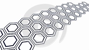 Geometric path perspective pattern abstract design vector design Generative AI