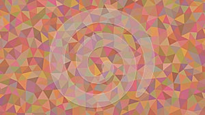 Geometric pattern abstract background with triangular shapes in warm earth tones