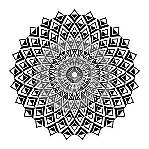 Geometric pattern. Abstract circle design
