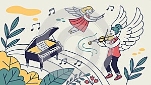 Geometric pattern with abstract shapes and dots vector design Generative AI