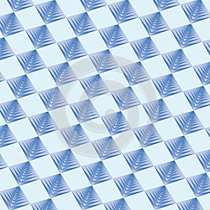Geometric pattern background blue colour.