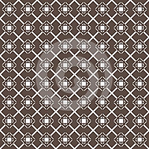 Geometric pattern background with brown color