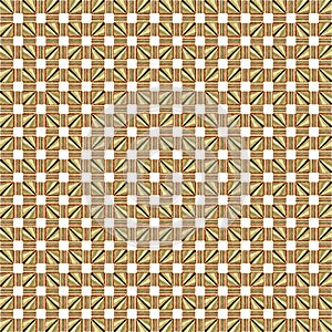 Geometric pattern background with brown color photo