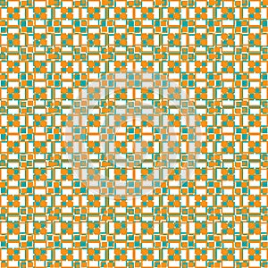 Geometric pattern background with color. photo