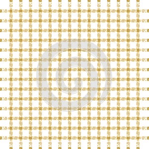 Geometric pattern background with rectangle shep in brown color photo