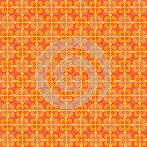 Geometric pattern background with color. photo