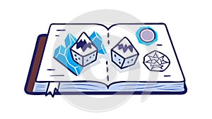 Geometric Pattern Book, Abstract Learning, Vector Design Generative AI