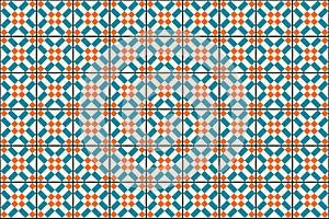 Geometric pattern ceramic tile design background