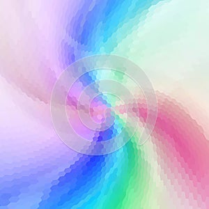 Geometric pattern. Colorful infinity abstract honeycomb geometrical background. Sexangle, hexagon background. Vector