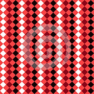 Geometric pattern with colorful rombs.