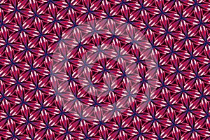 Geometric pattern in the colors of the national flag of Nepal. The colors of Nepal