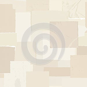 Geometric pattern composed of overlapping rectangles and squares in various