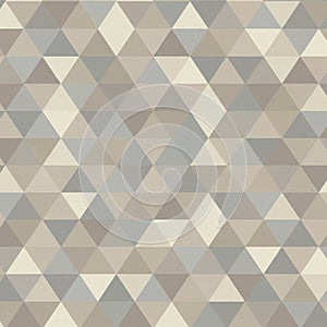 Geometric pattern composed of repeating triangles in a seamless design. The