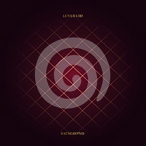 A geometric pattern of diagonal intersecting lines forms a diamond grid on a dark