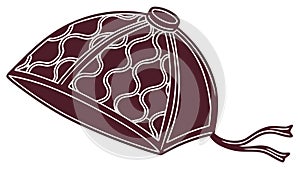 Geometric Pattern Dome Ã¢â¬' Abstract Architectural Element Vector, vector design Generative AI