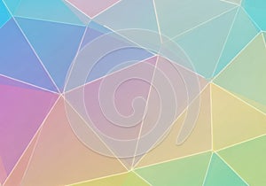 Geometric pattern featuring interconnected polygons with white