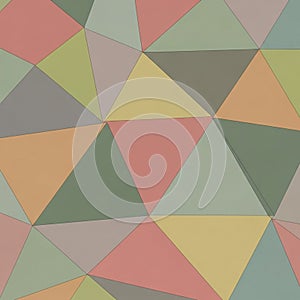 Geometric pattern featuring a mosaic of