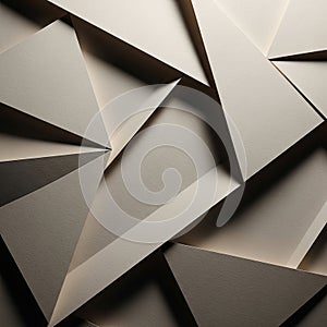 Geometric pattern featuring overlapping triangular shapes with varying