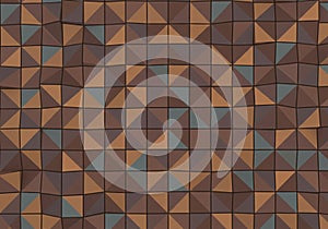 Geometric pattern featuring a repeating grid of squares, each