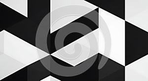 Geometric pattern featuring a series of interconnected cubes creating an optical