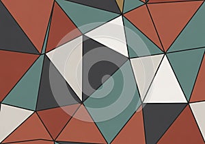Geometric pattern featuring a series of