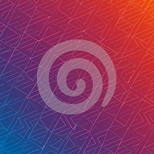 Geometric pattern with intersecting lines creating triangles and rectangles. It features a