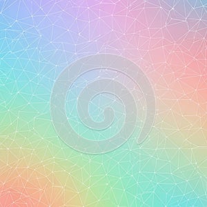 Geometric pattern with intersecting white lines forming polygonal