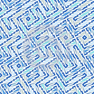 geometric pattern with jagged lines and zigzag