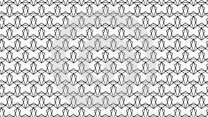 geometric pattern with lines. Seamless vector background. White and black texture. Graphic modern pattern.