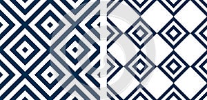 The geometric pattern with lines. Seamless vector background. White and gray texture. Graphic modern pattern. Simple