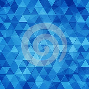 Geometric pattern with overlapping triangles in various shades