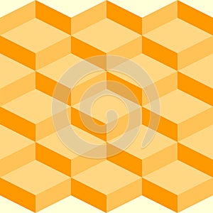 Geometric pattern that remember an hive photo