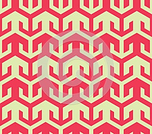 Geometric pattern seamless made from arrows and lines -vector eps8