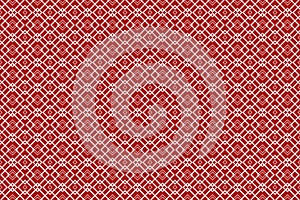Geometric pattern seamless stripes square grid white red