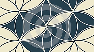 Geometric Pattern Tile, Abstract Repeat Background Design, vector design Generative AI